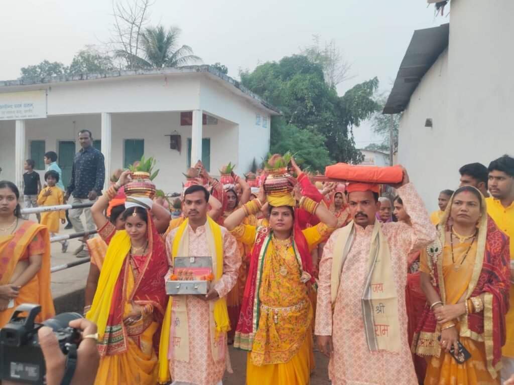 करनौद में भव्य कलश यात्रा के साथ संगीतमय श्रीराम कथा का शुभारंभ